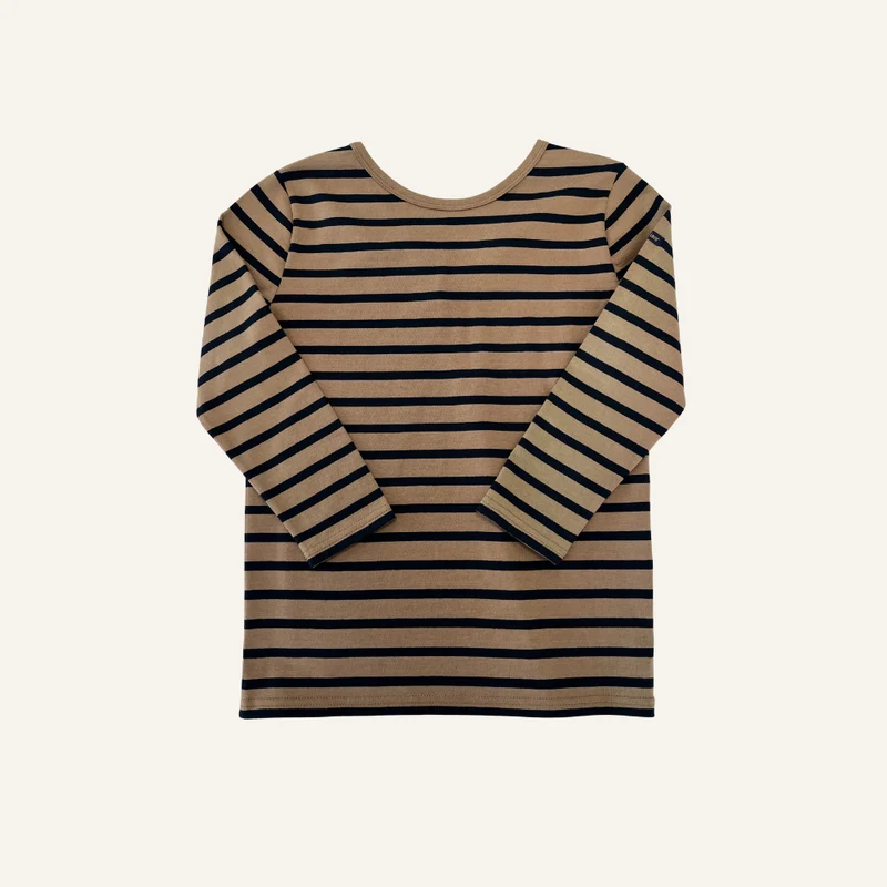 Marinière marron et noir pour femme - Seconde main