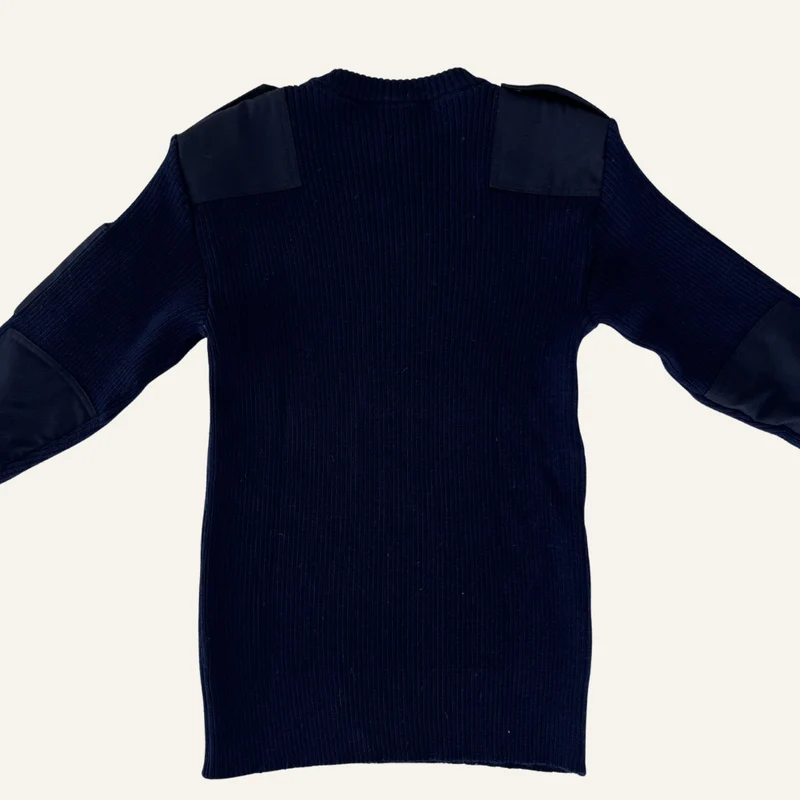 Pull officier bleu marine pour homme - Seconde main