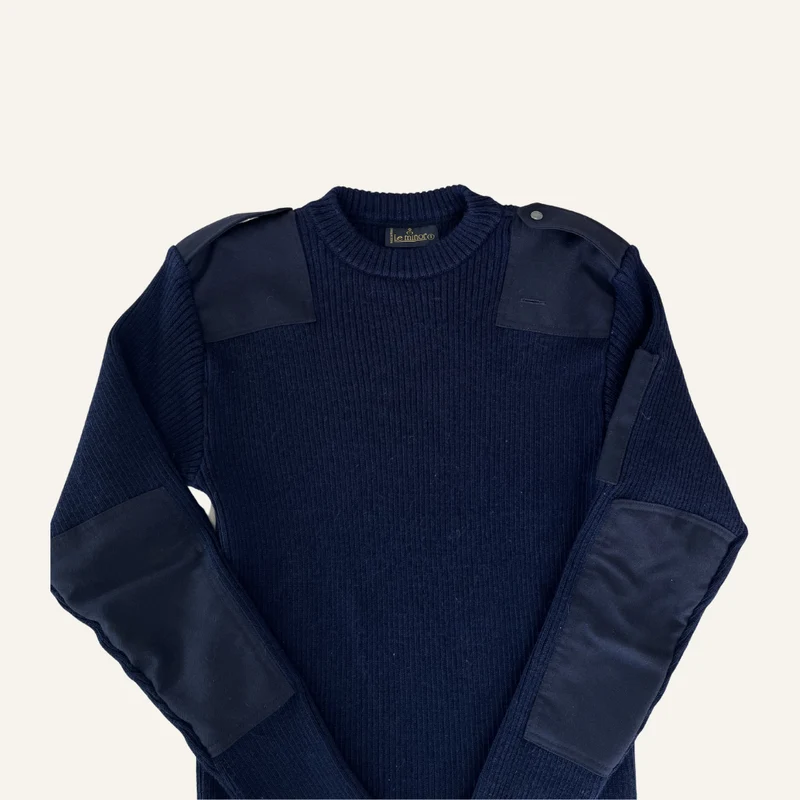 Pull officier bleu marine pour homme - Seconde main