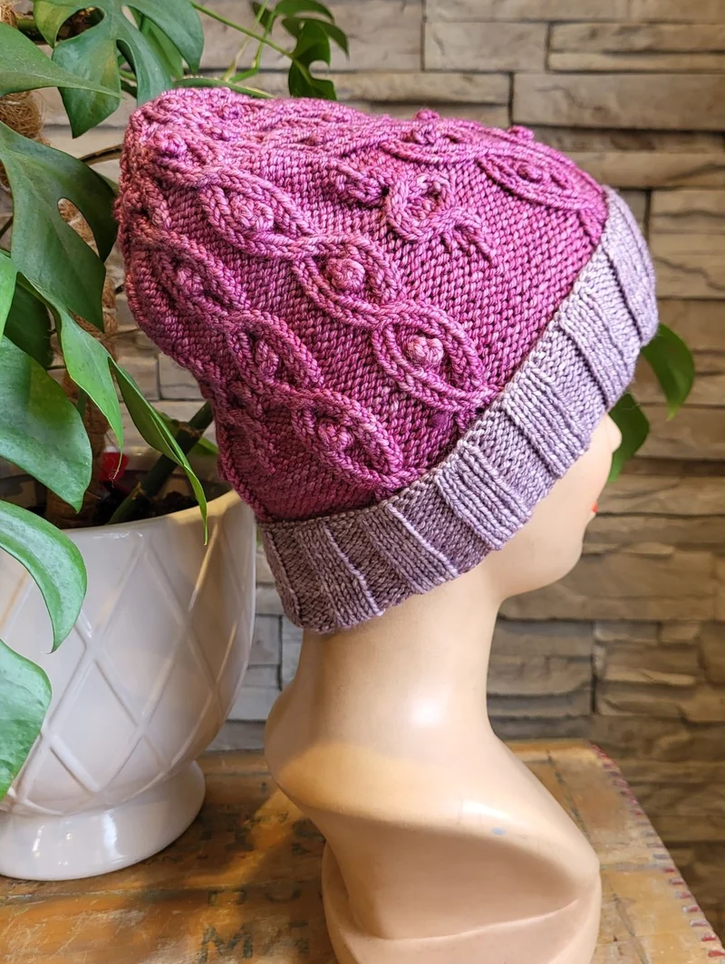 Courage Hat - Free Knitting pattern and Optional kit