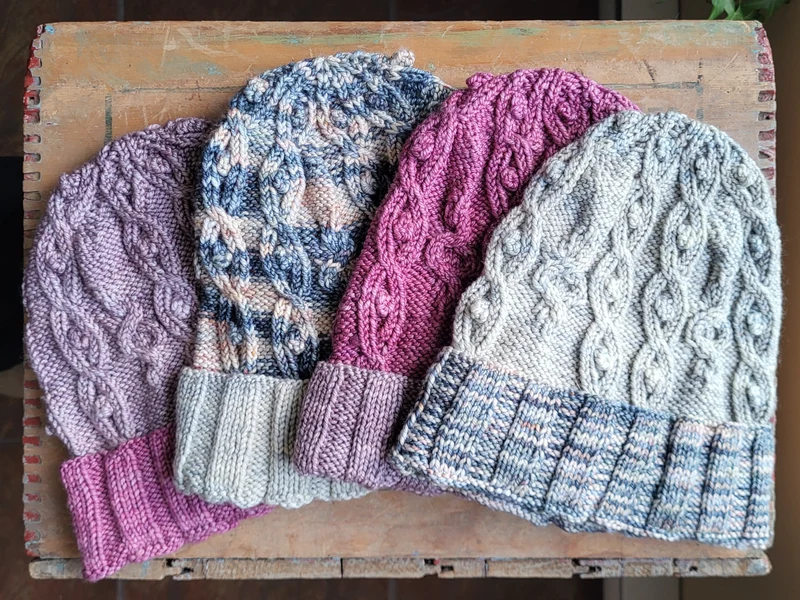 Courage Hat - Free Knitting pattern and Optional kit