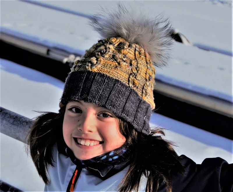 Courage Hat - Free Knitting pattern and Optional kit