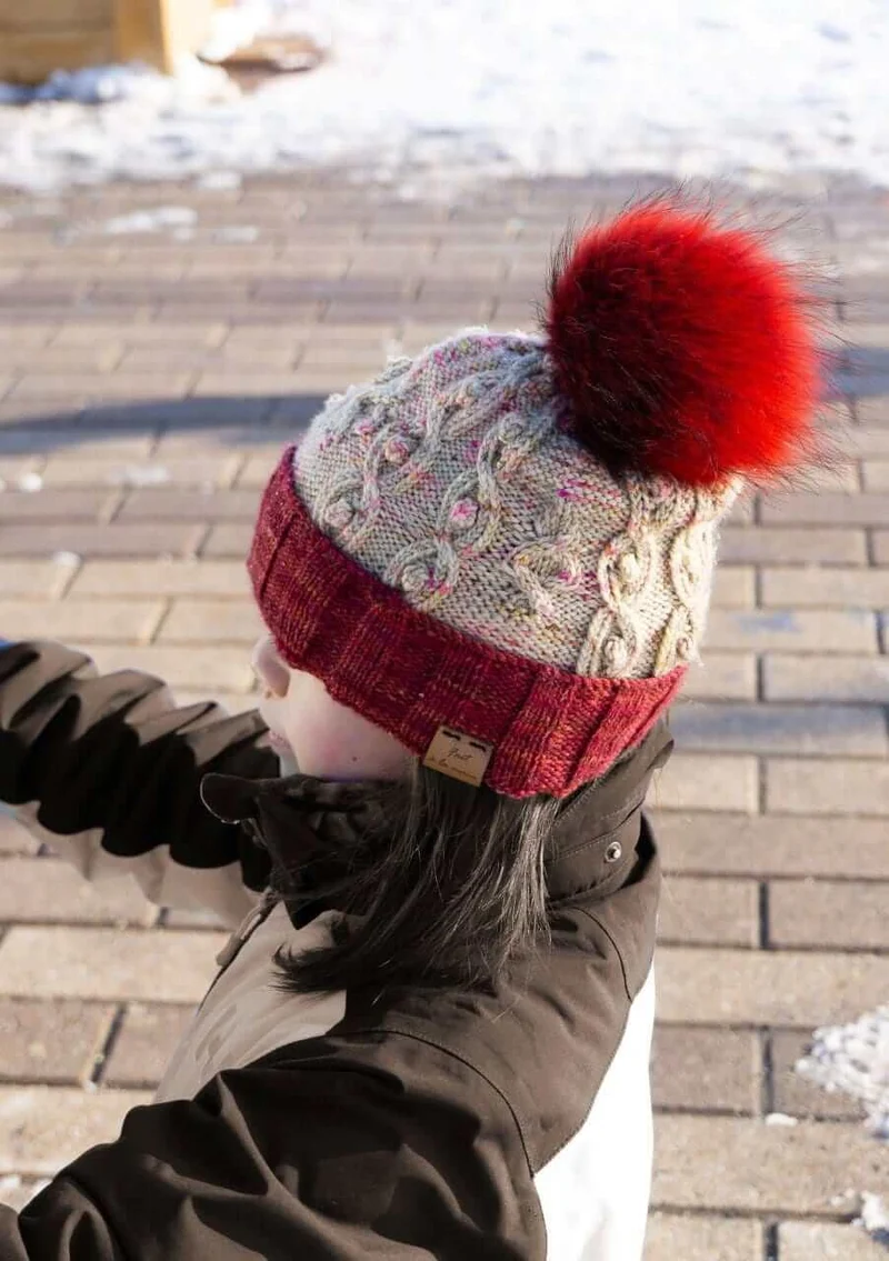 Courage Hat - Free Knitting pattern and Optional kit