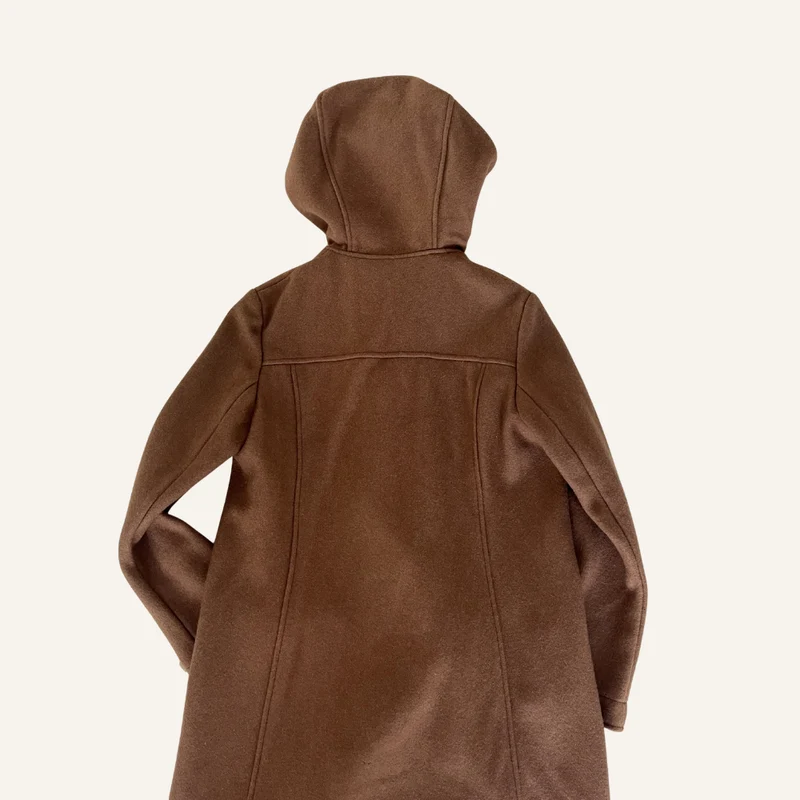 Manteau marron en laine pour enfant 12 ans - Seconde main