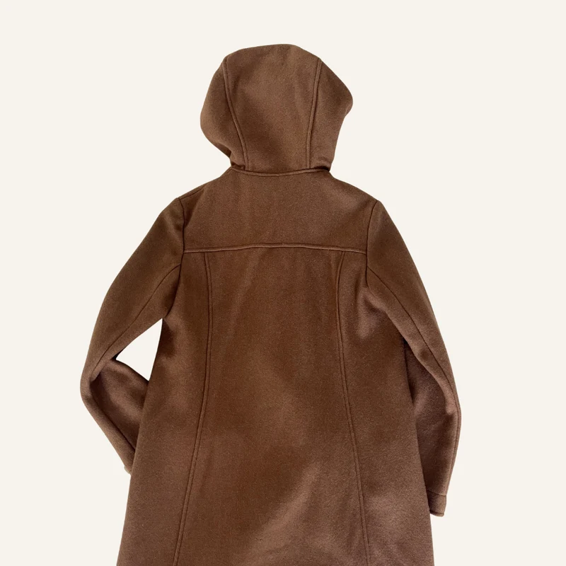 Manteau marron en laine pour enfant 9 ans - Seconde main