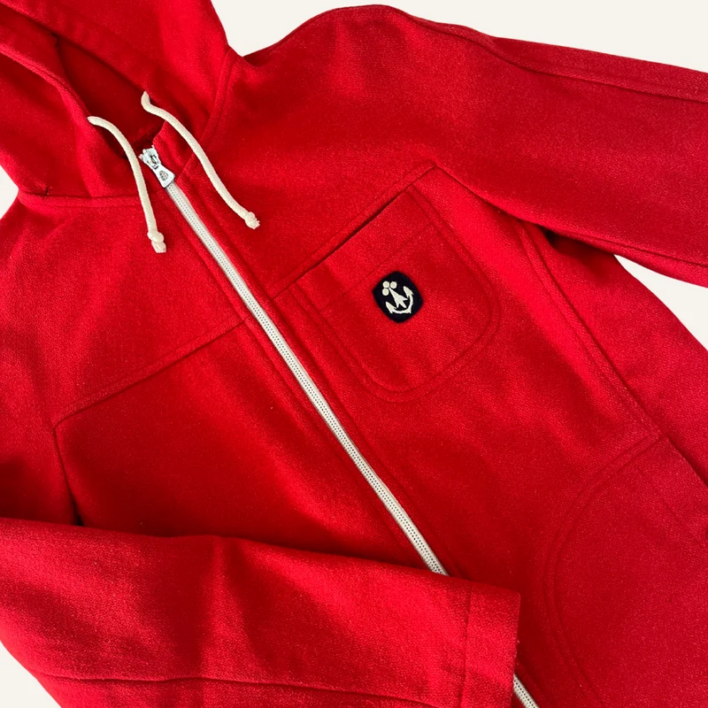 Manteau rouge pour enfant - Seconde main