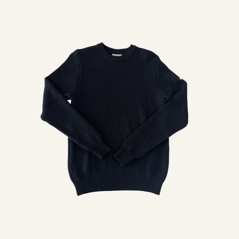 Pull norvégien bleu marine - Seconde main