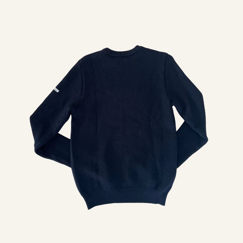 Pull norvégien bleu marine - Seconde main