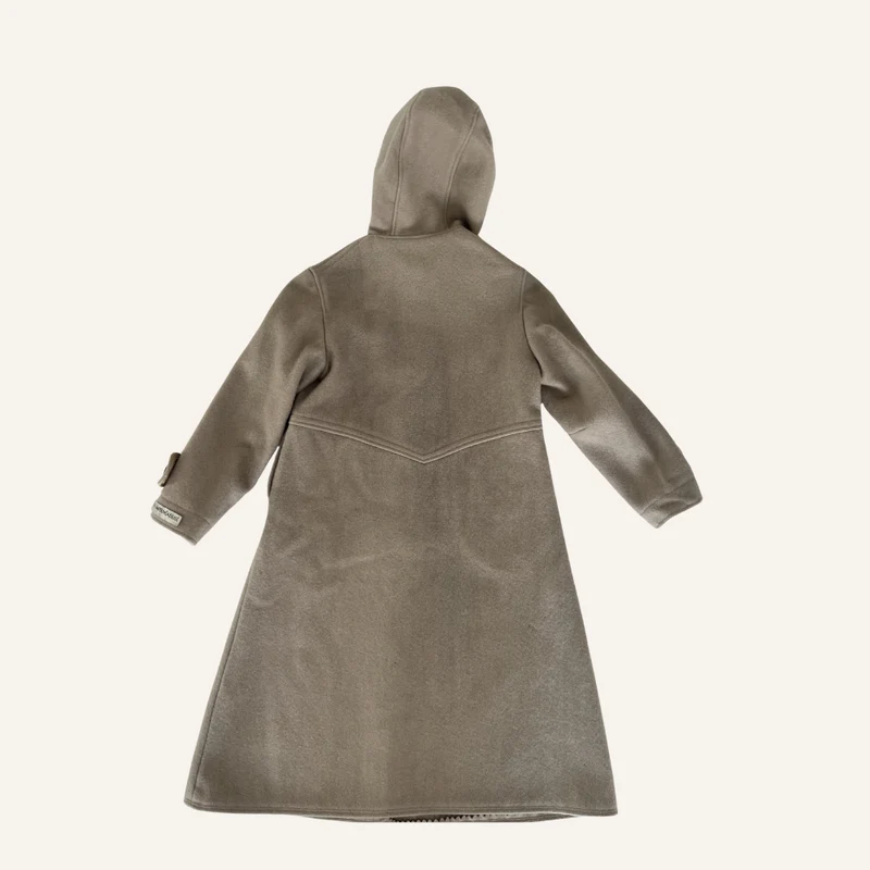 Manteau gris à capuche pour enfant - Seconde main