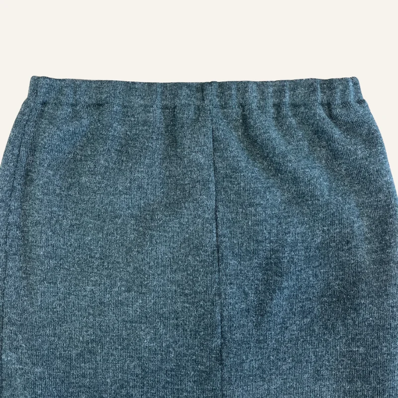Jupe en laine verte pour femme - Seconde main