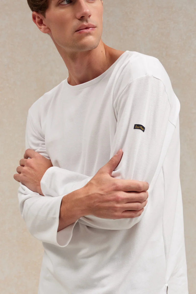 Marinière Rachel blanche pour homme