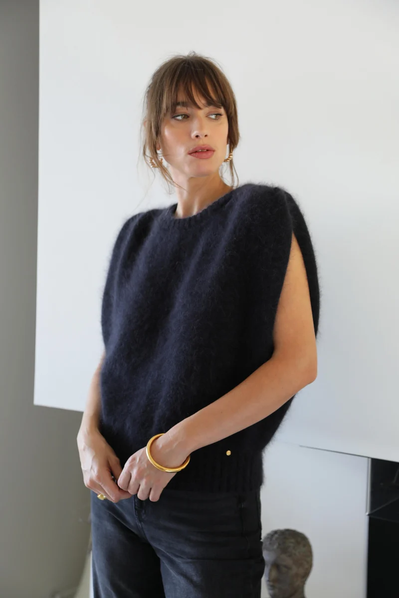 Pull Pearl en Angora - 15 coloris.