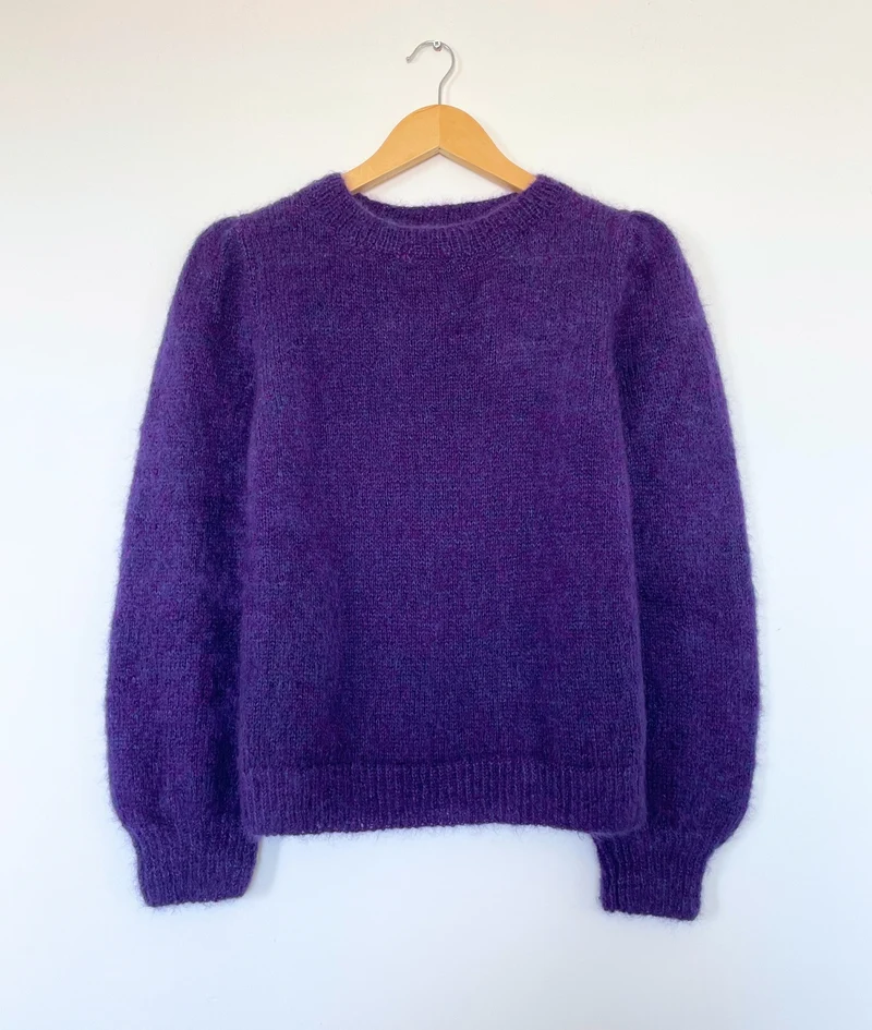 Pull Saphir à tricoter