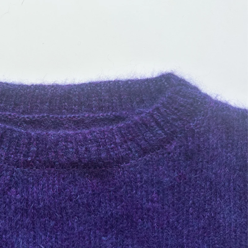 Pull Saphir à tricoter