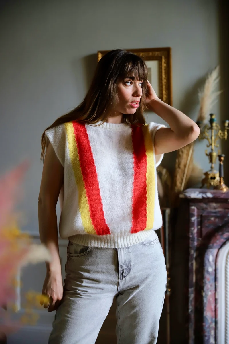Pull Sandra Capucine et Joie.