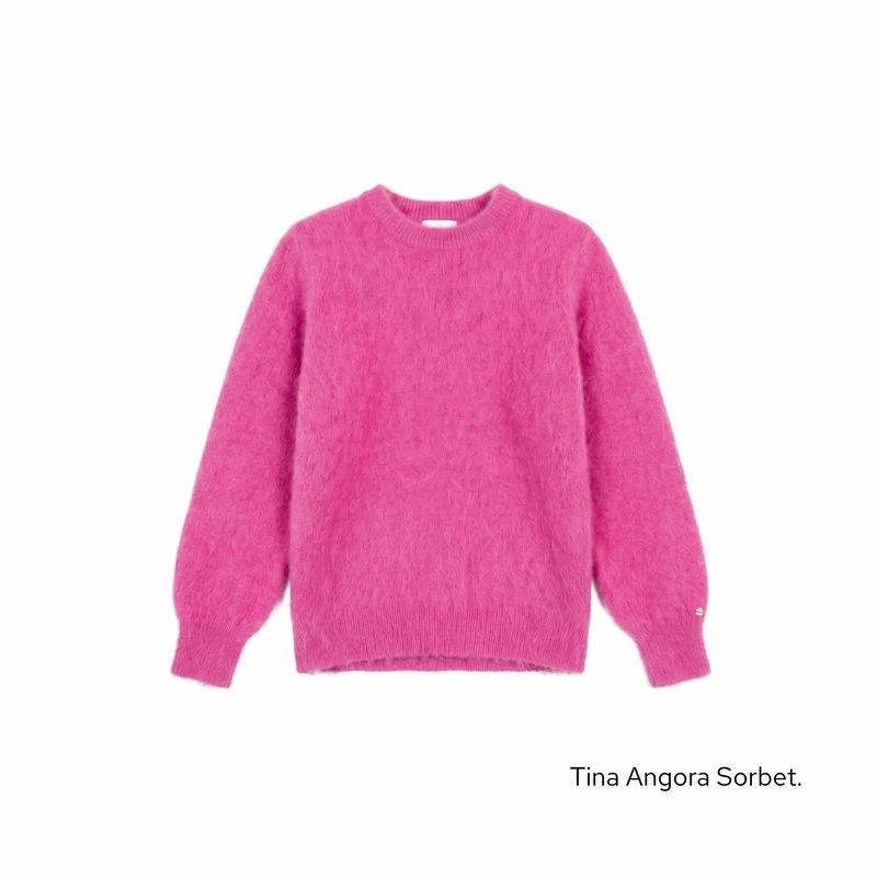 Pull Tina en Angora - 14 coloris.