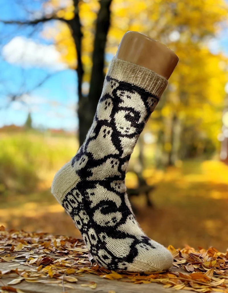 Fa-Boo-Lous Socks | Knitting pattern and Optional Limited Edition kit