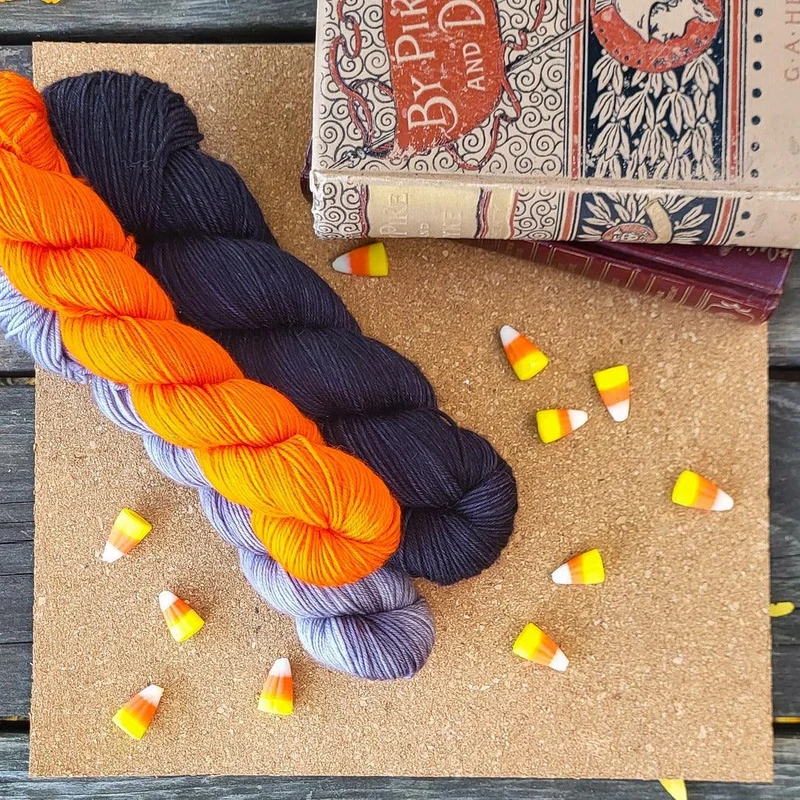 Haunted Heels Socks | Knitting Pattern and Optional Kits