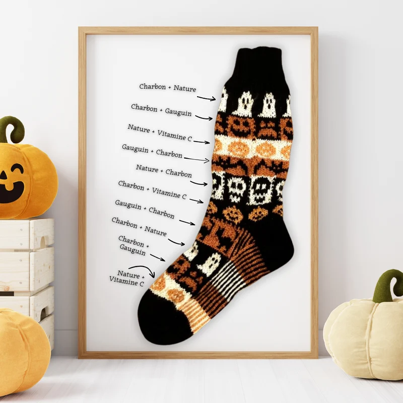 Haunted Heels Socks | Knitting Pattern and Optional Kits