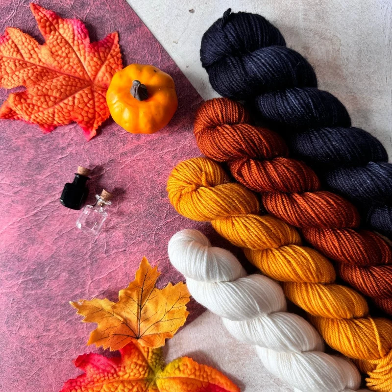 Haunted Heels Socks | Knitting Pattern and Optional Kits