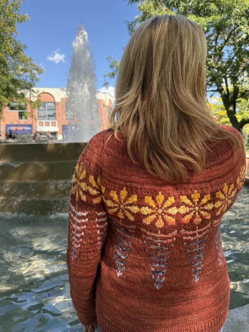 Tithonia Sweater | Knitting pattern and Optional kits