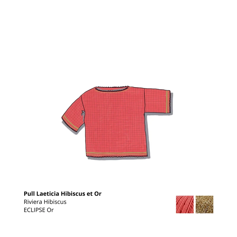 Top Laeticia au crochet.