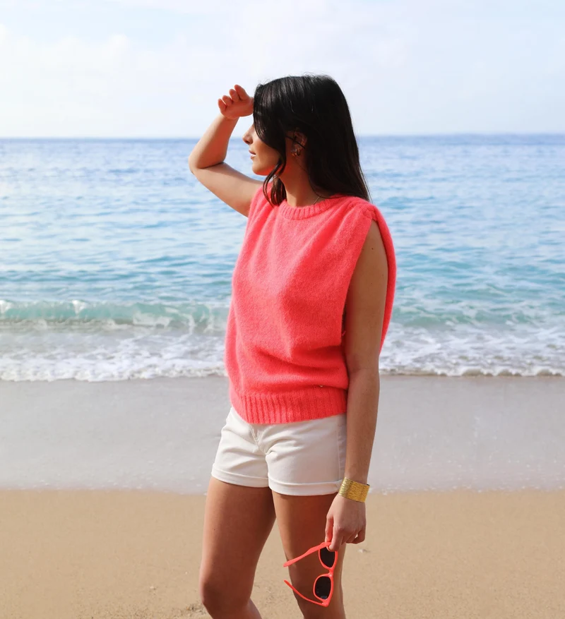 Pull Pearl en Mohair - 20 coloris.