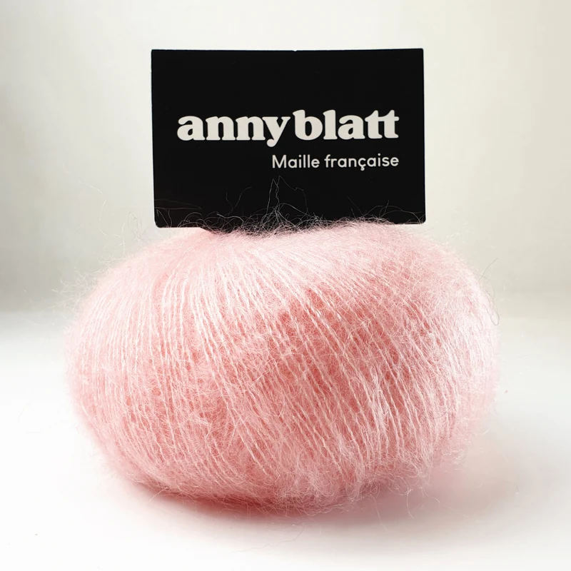 Pull Pearl à tricoter en mohair.