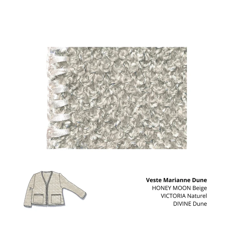 Veste Marianne à tricoter.
