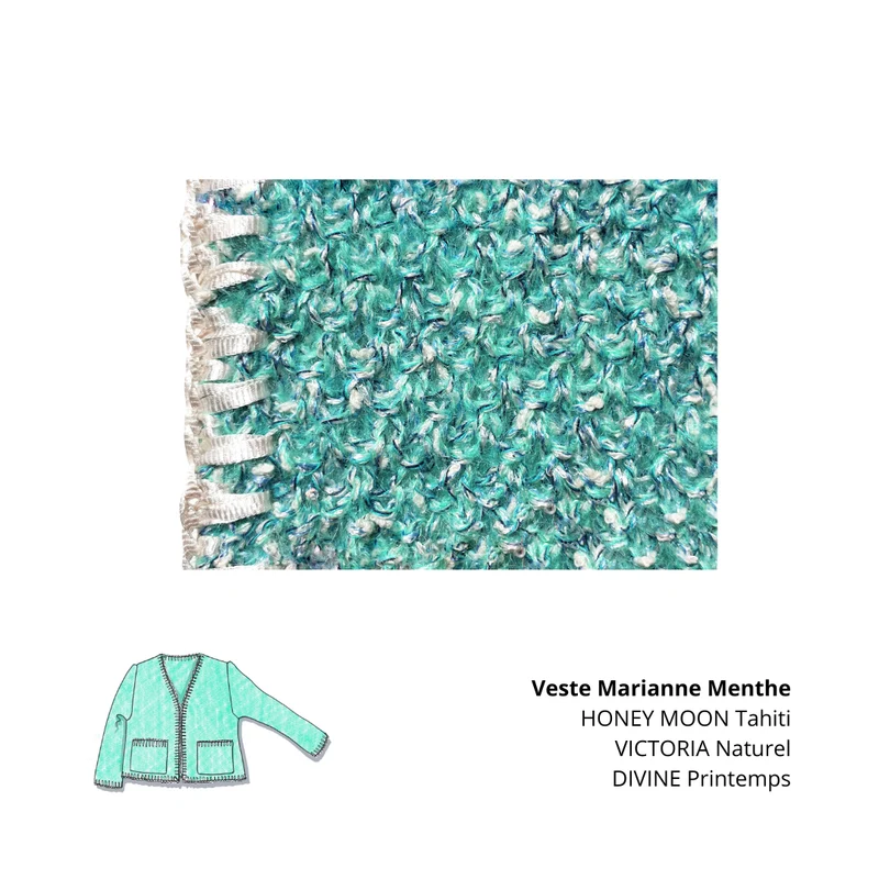 Veste Marianne à tricoter.
