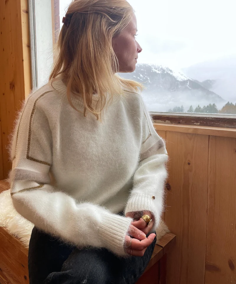 Pull Ninon Naturel.