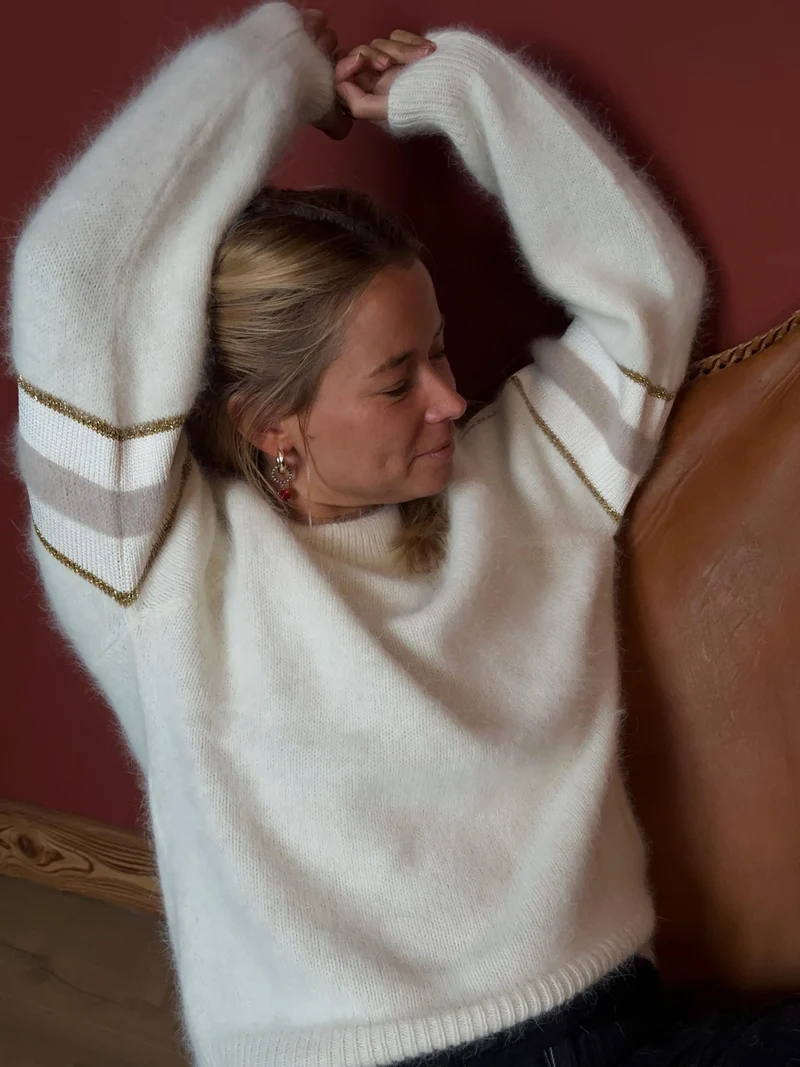 Pull Ninon Naturel.