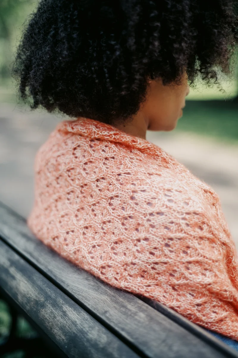 Solstice Shawl | Knitting pattern with Optional Kits