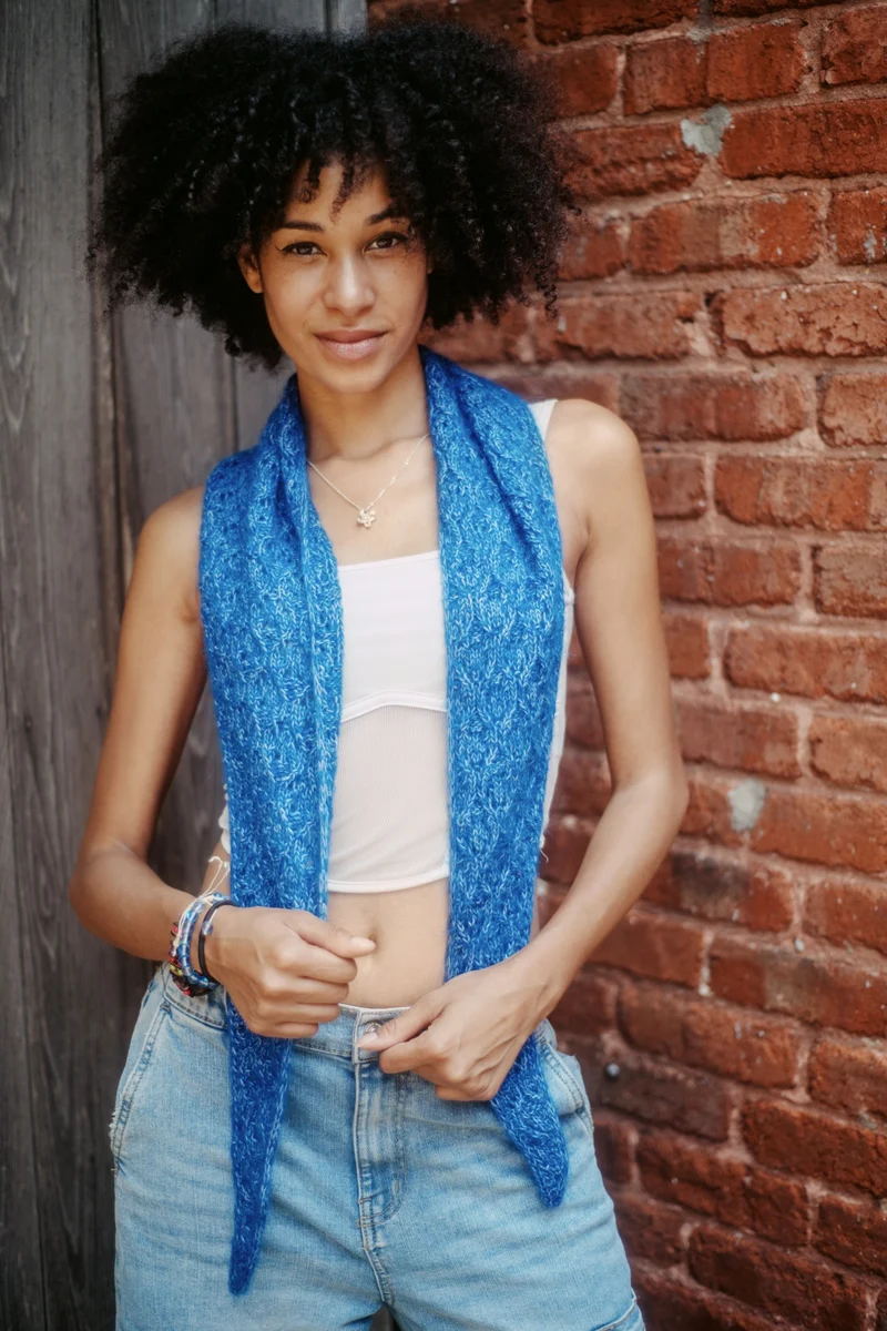 Solstice Shawl | Knitting pattern with Optional Kits