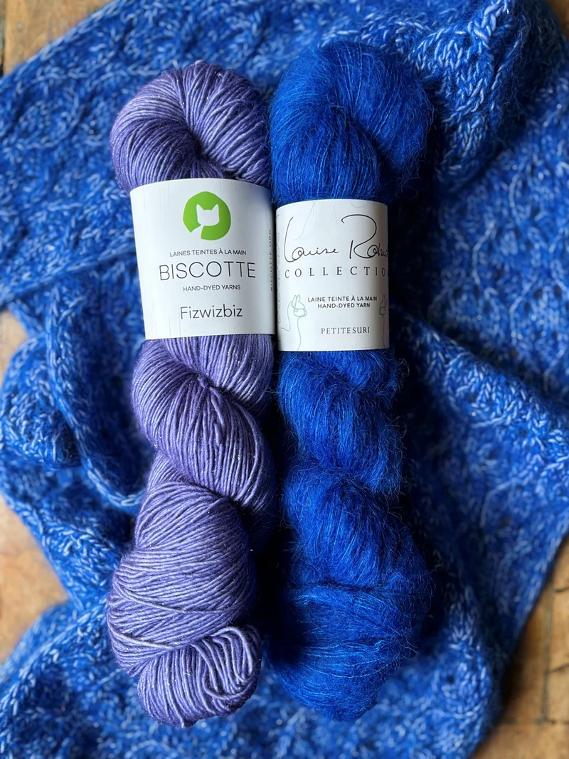 Solstice Shawl | Knitting pattern with Optional Kits