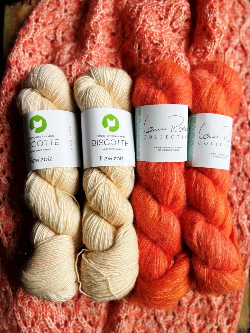 Solstice Shawl | Knitting pattern with Optional Kits