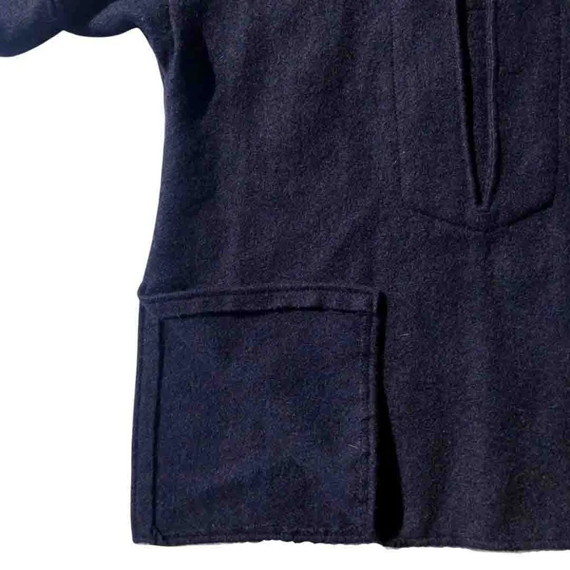 Vareuse à manches courtes bleu marine - femme - seconde main