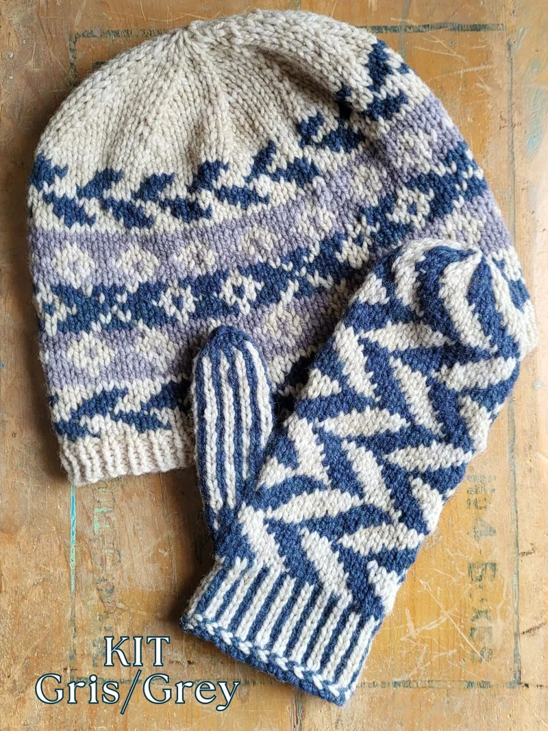 Héritage Hat - Knitting pattern and Optional kit