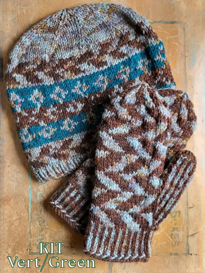 Héritage Hat - Knitting pattern and Optional kit