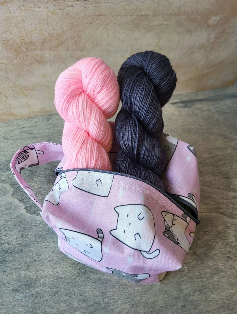 Chat-astrophe Mittens - Knitting pattern and Optional limited edition kit
