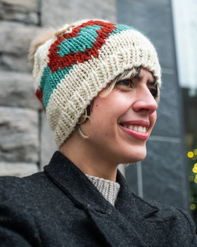 México, te quiero Hats - Knitting pattern and Optional kit