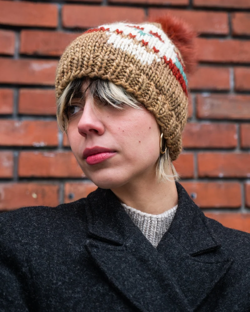 México, te quiero Hats - Knitting pattern and Optional kit