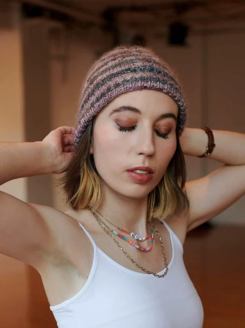 Diaphane Hat - Knitting Pattern and Optional Kits