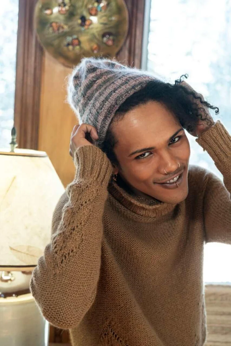 Diaphane Hat - Knitting Pattern and Optional Kits