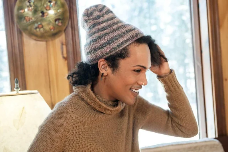 Diaphane Hat - Knitting Pattern and Optional Kits