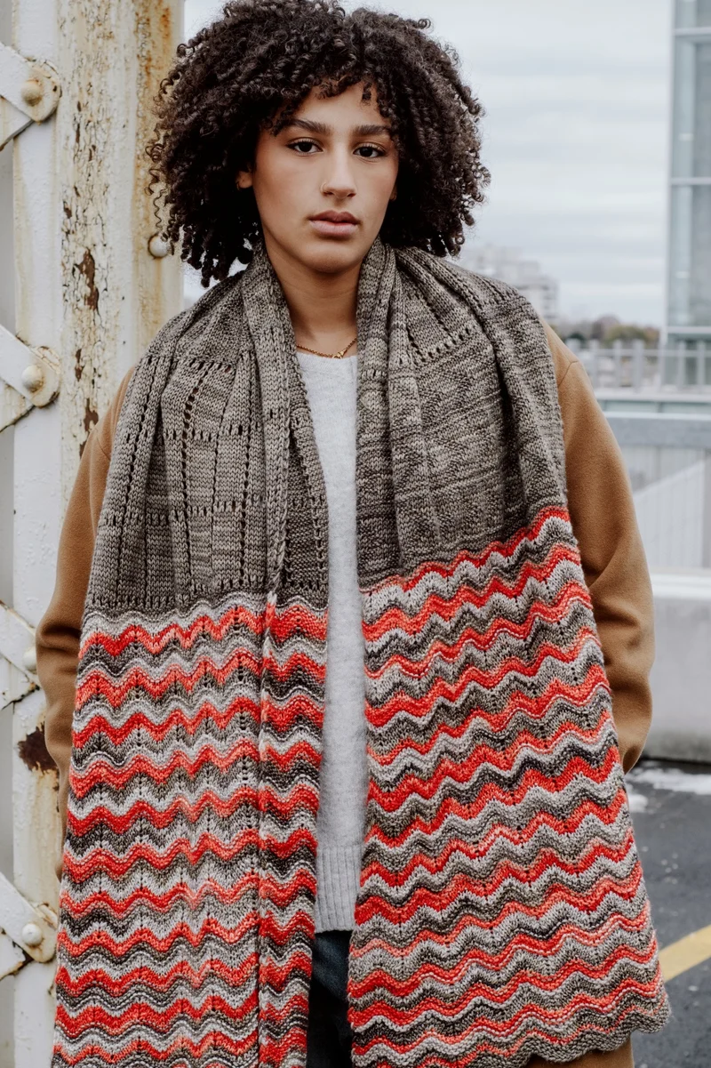 Adventure Wrap - Knitting pattern and Optional kit