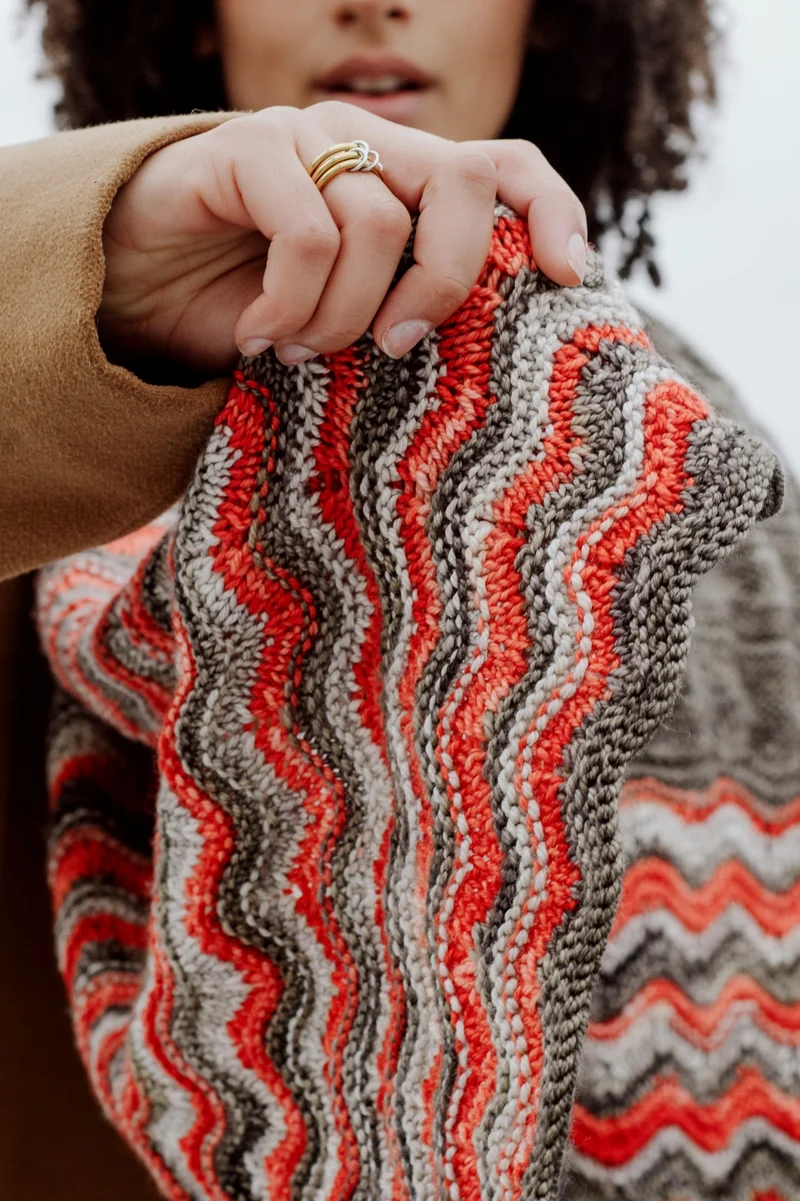Adventure Wrap - Knitting pattern and Optional kit