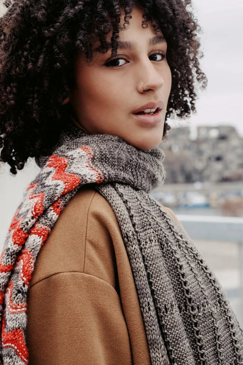 Adventure Wrap - Knitting pattern and Optional kit