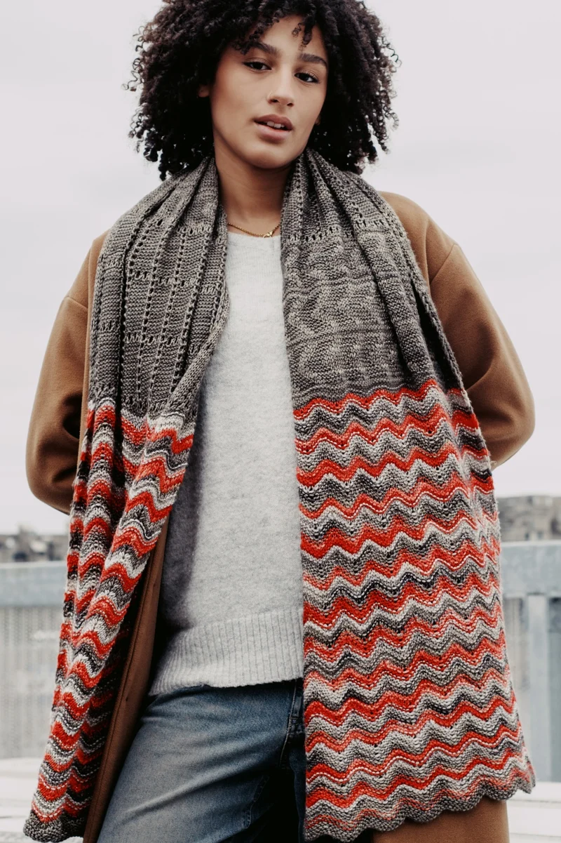 Adventure Wrap - Knitting pattern and Optional kit