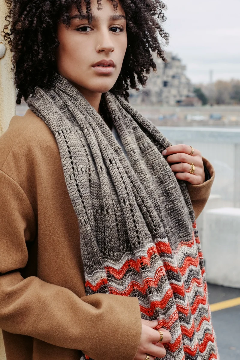 Adventure Wrap - Knitting pattern and Optional kit